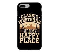 Fan de Vieux Films Occidentaux, Culture Cowboy Classique et Far West Coque pour iPhone 7 Plus/8 Plus