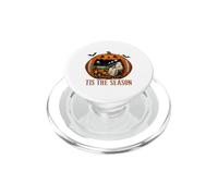 Fan d'halloween Football Ghost Pumpkin Fall Game Day PopSockets PopGrip pour MagSafe
