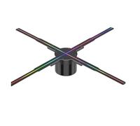 Fan d'hologramme 3D, Projecteur holographique 3D PD42-P65 - Projecteur LED HD for publicités vidéo, vitrines et éclairage de Festivals