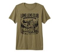 Fan d'observation de la Faune et de la Flore du Long Lens Club T-Shirt Haut de Gamme