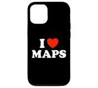 Fan du Livre géographique « I Love Maps Funny Atlas » avec Globe Navigate Coque pour iPhone 12/12 Pro