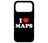 Fan du Livre géographique « I Love Maps Funny Atlas » avec Globe Navigate Coque pour iPhone 17 Pro Max