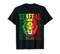 Fan du Sénégal Lion Sénégalais T-Shirt