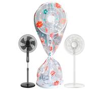 Fan Dust Cover, Foldable Fan Waterproof Rustproof Protector, Replacement Dust Cover for Standing Pedestal Fans, Indoor Use in Living Room, Bedroom, Offices, Desktop, Home Storage