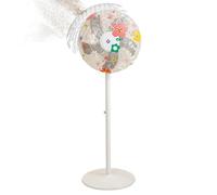 Fan Dust Cover, Foldable Fan Waterproof Rustproof Protector, Replacement Dust Cover for Standing Pedestal Fans, Indoor Use in Living Room, Bedroom, Offices, Desktop, Home Storage