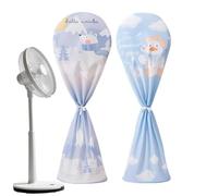 Fan Dust Cover - Waterproof Dustproof Protective Guard for Floor Electric