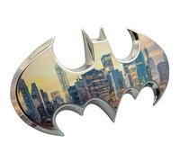 Fan Emblems Batman Batwing Logo 3D emblème de voiture Chrome, DC Comics autocollant Decal Badge Flexes à adhérer entièrement aux voitures, camions, motos, etc.
