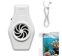 Fan For Fish Tank - 5V Aquarium Cooling Fan, 12.5cm Water Chiller, Adjustable Speed | Quiet Aquarium Fans For Breeders Hobbyists Aquarists Anglers Keepers Home Apartment Office Stores Shops Restaurant
