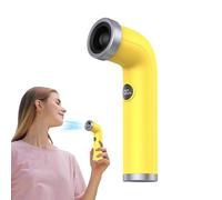 Fan hand -hold - Ventilateur compact sans lame | Relier d'air portable léger | 100 vitesses Gadget de refroidissement rechargeable pour le confort personnel, les activités de plein air, les voyages