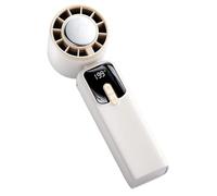 Fan Handheld - ABS 18.2x5.8cm | Rechargeable Bladeless Quiet Cooling Fan, Portable Handheld Device | Personal Cooling For Home, Outdoor, Beach, Travel, Randonnée, Women And Men