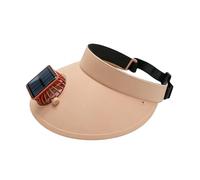 Fan Hat, USB Rechargeable Wide Brim Solar Cooling Headwear 3 Speed Adjustable Built in Mini Fan, Summer Fishing Sun Protection Cap, Outdoor Sports Hat for Men Women Hiking Camping Beach Travel