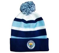 Fan Ink Manchester City Bonnet de ski en tricot Bleu marine