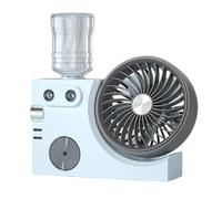 Fan Mist - Mini Desktop Table Fan, Usb Rechargeable Portable Air Circulation Cooling Fans, Water Mist Spray For Home Office Dorm Room Bedroom Study Summer Outdoor Travel Portable Cooling Use