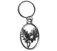 Fan-O-Menal Metal Porte-Clés - Feuilles avec Glands - Gr. Ca. 7x3cm - 13253