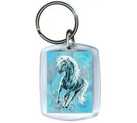 Fan-O-Menal Porte-Clés - Haflinger-Twilight - GR. Env. 6x4cm - 13171 - Porte-Clé avec Motif des Chevaux