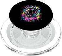 Fan Punk Skull Rock Rock Lover Heavy Metal Rock N Roll Rock PopSockets PopGrip pour MagSafe