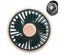 Fan USB pour voiture, ventilateurs de ventilation de voitures | Ventilateur de sortie d'air de voiture USB | Dispositif de ventilation de longue durée 15V pour les voyages de camping de véhicules de V