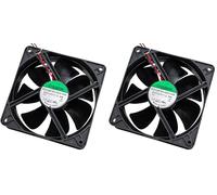 Fan Ventilateur 12V DC 2,9W 120x120x38mm 157,9m³/h 2100U/Min 157,9m³/h Sunon EEC0381B3-A99 (Lot de 2)