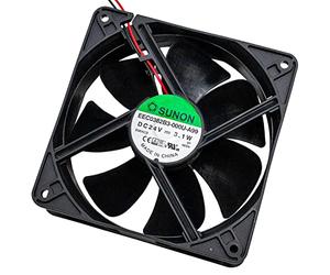 Fan Ventilateur 24V DC 3,1W 120x120x38mm 157,9m³/h 2100U/Min 157,9m³/h Sunon EEC0382B3-A99