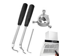 Fan Wheel Puller, Range Hood Cleaning Tool, Fan Blade Extractor, Durable Metal Construction, Easy Installation and Removal, for Industry, Restaurant, Household, Commercial Kitchens, and Canteens