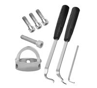 Fan Wheel Puller, Range Hood Cleaning Tool, User Friendly Fan Extractor for Kitchen Vent Industry, Sturdy, 10.24x3.94 Inches, Restaurant, Household, Commercial, and Canteen Use