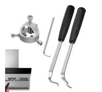 Fan Wheel Puller, Range Hood Tool, 10.24x3.94in Cleaning Removal Device, User Friendly Design, Efficient Rust Resistant Construction for Industry, Restaurant, Household, Canteen, Commercial Use