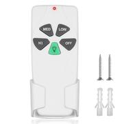 FAN53T Ventilateur de plafond de rechange avec télécommande universelle pour Harbor Breeze, Hampton Bay, Hunter, Honeywell, Westinghouse, remplace FAN-53T FAN-35T FAN-11T KUJCE9103 CHQ8BT7030T