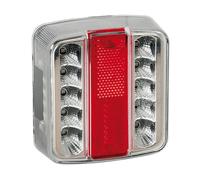FanaL Eclairage Arrière À 14 LED 12V Homologué Lumière De Position Stop
