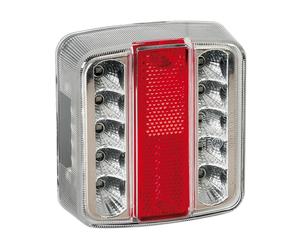 FanaL Eclairage Arrière À 14 LED 12V Homologué Lumière De Position Stop