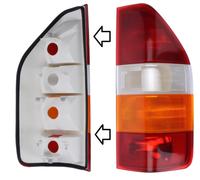 Fanalino Groupe Optique Arrière Blanc Orange Rouge DX Pour Mercedes Sprinter