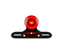 Fanalino Str8 LED Circulaire Rouge Avec Portatarga