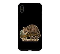 FANALOKA Study Civette Malgache Histoire Naturelle Coque pour iPhone XS Max