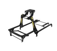 FANATEC Châssis de Simulation de Course Cockpit V1.5 - Solide et Léger, Châssis en Renforcée-acier et Aluminium, Pédalier Renforcée Supporte, Position de Conduite GT, Compatible Direct Drive - Noir