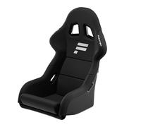 Fanatec ClubSport GT Sim Siège Baquet de Course - Rigide et Durable, Coque Renforcée de Fibres, Mousse Rembourrée, Tissu Respirant, Support Lombaire - Noir