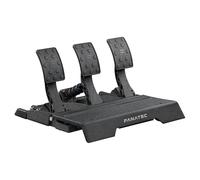 FANATEC CSL Elite Sim Racing Pédales v2 - Jeu de 3 Pédales (Embrayage, Frein, Accélérateur), Plug-et-Play, Capteurs à Effet Hall Sans Contact, RJ12/USB pour PC, PS5, PS4, Xbox Series X|S, Xbox One