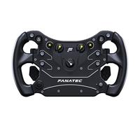 FANATEC Simulation de Course CSL Volant GT3 - Poignées Caoutchouc Surmoulées, Levier de Vitesse Magnétique, Deux Palettes Analogiques, Écran OLED, QR2 Lite Wheel-Side Préinstallé - PC, Xbox Series X|S