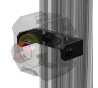 Fanatec Support d'arrêt d'urgence - Compatible avec Podium Kill Switch - Comprend tout le matériel de montage - Support de plate-forme de course SIM fabriqué aux États-Unis - Convient au profil en