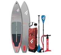 Fanatic Ray Air SLT 12,6 SUP 2025 Grey/Red INKL. Pure Adjustable 3 pièces Paddel