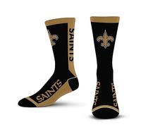 Fanatics For Bare Feet MVP NFL Team Socks Chaussettes, New Orleans Saints, 42-48