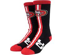 Fanatics For Bare Feet NFL Team Socks Chaussettes, San Francisco 49ERS, 37-42