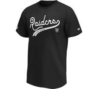 Fanatics Las Vegas Raiders Retro Script NFL T-shirt Noir, Noir , XL