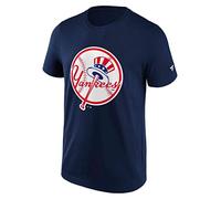 Fanatics - MLB New York Yankees Primary Logo Graphic T-Shirt Couleur Bleu