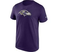 Fanatics - NFL Baltimore Ravens Primary Logo Graphic T-Shirt Couleur Violet, lilas, M