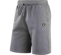 Fanatics - NFL Las Vegas Raiders Primary Logo Fleece Short Couleur Gris