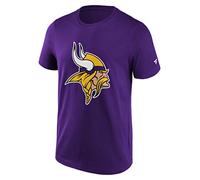 Fanatics NFL Minnesota Vikings Primary Logo Graphic T-Shirt, Lilas, L Mixte