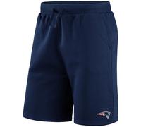 Fanatics NFL New England Patriots Short avec logo Primary Bleu marine, Bleu marine, M