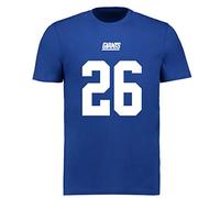Fanatics NFL New York Giants Saquon Barkley #26 T-shirt en jersey (3XL)