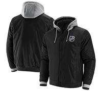 Fanatics NFL Shield Football Sateen Veste à capuche, Noir (NHL), XXL