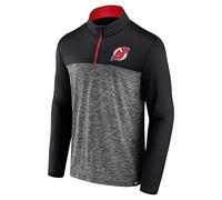 Fanatics NHL New Jersey Devils Iconic Defender Troyer Veste zippée 1/4 Taille L