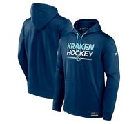 Fanatics NHL Sweat à capuche pour homme Motif pieuvre de Seattle, bleu marine, XXL